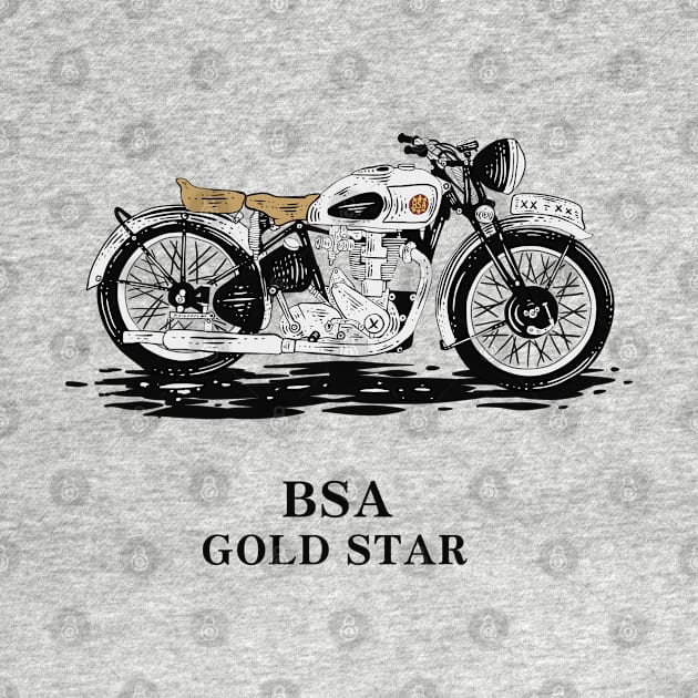 BSA GOLDSTAR by Hilmay